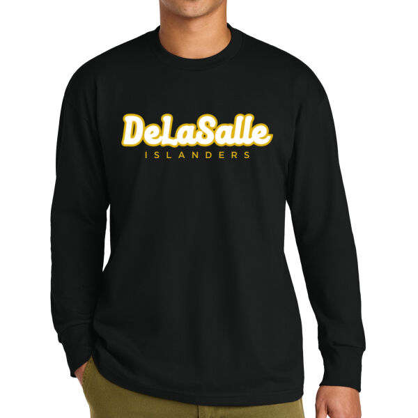 Next Level Apparel® Heavyweight Long Sleeve Tee - Printed Logo Thumbnail