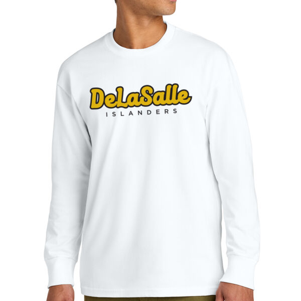 Next Level Apparel® Heavyweight Long Sleeve Tee - Printed Logo Thumbnail