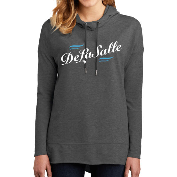 District ® Women’s Featherweight French Terry ™ Hooded Tee - Printed Logo Thumbnail