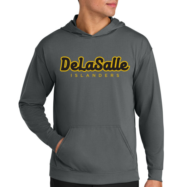A4 Softek Long Sleeve Hooded Tee - Printed Logo Thumbnail