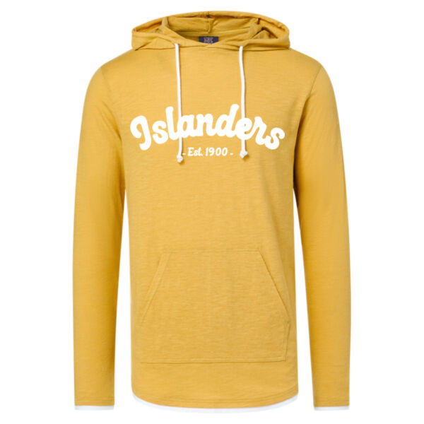 MV Sport - Unisex Miles Slub Hooded Long Sleeve T-Shirt - Printed Logo Thumbnail