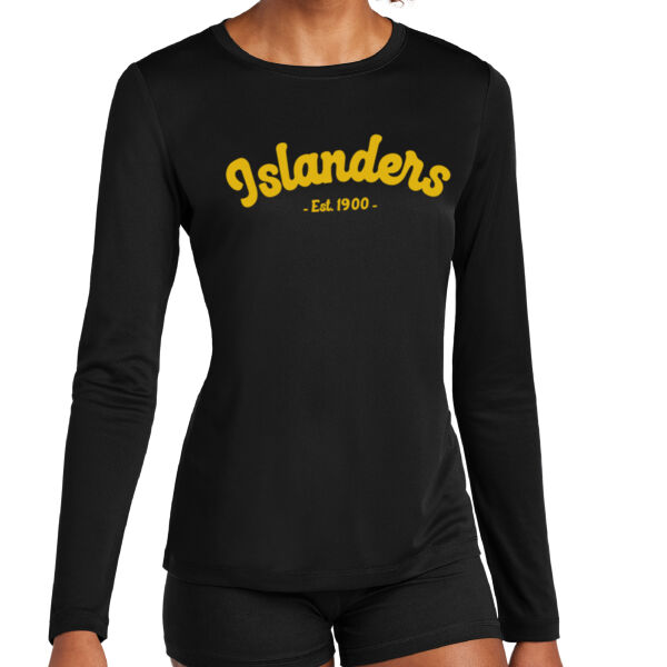Sport-Tek® Women's Posi-UV® Pro Long Sleeve - Printed Logo Thumbnail