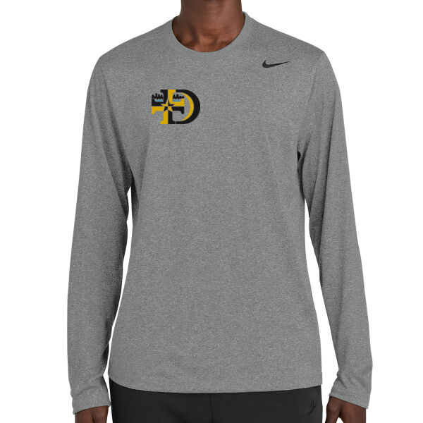 Nike Team rLegend Long Sleeve Tee - Printed Logo Thumbnail