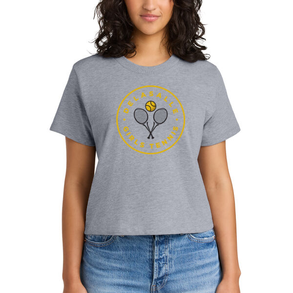 Next Level Apparel® Women’s Heavyweight Boxy Tee - Printed Logo **Add Name for $5! ** Thumbnail