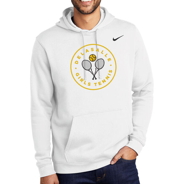 Nike Club Fleece Pullover Hoodie - Printed Logo ** Add Name for $5! ** Thumbnail