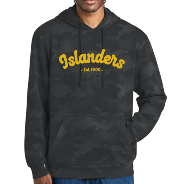 District Wash™ Camo Fleece Hoodie - Printed Logo Thumbnail