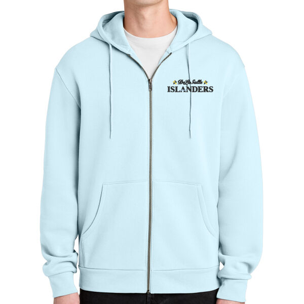 District® MelloFleece Full-Zip Hoodie - Embroidered Logo Thumbnail