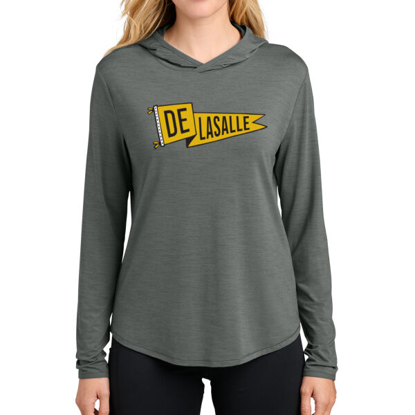 Sport-Tek® Women's Versa Long Sleeve Pullover Hoodie - Printed Logo Thumbnail