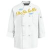 Eight Knot Button Chef Coat with Thermometer Pocket Thumbnail