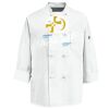 Eight Knot Button Chef Coat with Thermometer Pocket Thumbnail