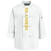 Eight Knot Button Chef Coat with Thermometer Pocket Thumbnail