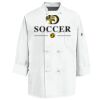 Eight Knot Button Chef Coat with Thermometer Pocket Thumbnail