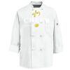 Eight Knot Button Chef Coat with Thermometer Pocket Thumbnail