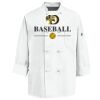 Eight Knot Button Chef Coat with Thermometer Pocket Thumbnail