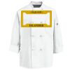 Eight Knot Button Chef Coat with Thermometer Pocket Thumbnail