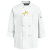 Eight Knot Button Chef Coat with Thermometer Pocket Thumbnail