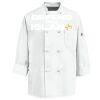 Eight Knot Button Chef Coat with Thermometer Pocket Thumbnail