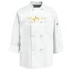 Eight Knot Button Chef Coat with Thermometer Pocket Thumbnail