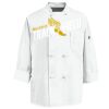 Eight Knot Button Chef Coat with Thermometer Pocket Thumbnail