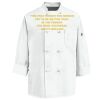 Eight Knot Button Chef Coat with Thermometer Pocket Thumbnail