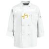 Eight Knot Button Chef Coat with Thermometer Pocket Thumbnail