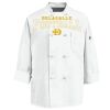 Eight Knot Button Chef Coat with Thermometer Pocket Thumbnail