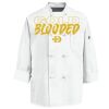 Eight Knot Button Chef Coat with Thermometer Pocket Thumbnail