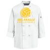 Eight Knot Button Chef Coat with Thermometer Pocket Thumbnail