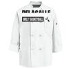 Eight Knot Button Chef Coat with Thermometer Pocket Thumbnail