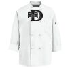 Eight Knot Button Chef Coat with Thermometer Pocket Thumbnail