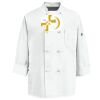 Eight Knot Button Chef Coat with Thermometer Pocket Thumbnail