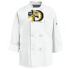 Eight Knot Button Chef Coat with Thermometer Pocket Thumbnail