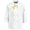 Eight Knot Button Chef Coat with Thermometer Pocket Thumbnail