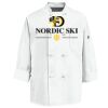 Eight Knot Button Chef Coat with Thermometer Pocket Thumbnail