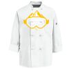 Eight Knot Button Chef Coat with Thermometer Pocket Thumbnail