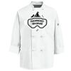 Eight Knot Button Chef Coat with Thermometer Pocket Thumbnail
