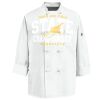 Eight Knot Button Chef Coat with Thermometer Pocket Thumbnail