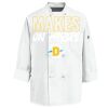 Eight Knot Button Chef Coat with Thermometer Pocket Thumbnail