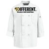 Eight Knot Button Chef Coat with Thermometer Pocket Thumbnail