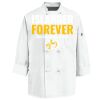 Eight Knot Button Chef Coat with Thermometer Pocket Thumbnail