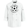 Eight Knot Button Chef Coat with Thermometer Pocket Thumbnail