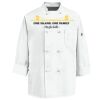 Eight Knot Button Chef Coat with Thermometer Pocket Thumbnail