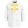 Eight Knot Button Chef Coat with Thermometer Pocket Thumbnail