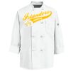 Eight Knot Button Chef Coat with Thermometer Pocket Thumbnail