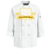 Eight Knot Button Chef Coat with Thermometer Pocket Thumbnail