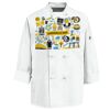 Eight Knot Button Chef Coat with Thermometer Pocket Thumbnail