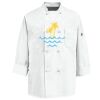 Eight Knot Button Chef Coat with Thermometer Pocket Thumbnail