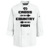 Eight Knot Button Chef Coat with Thermometer Pocket Thumbnail