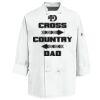 Eight Knot Button Chef Coat with Thermometer Pocket Thumbnail