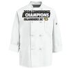 Eight Knot Button Chef Coat with Thermometer Pocket Thumbnail